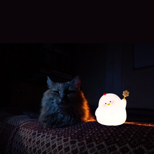 Pet Calming Night Light – Soft Glow Comfort Lamp
